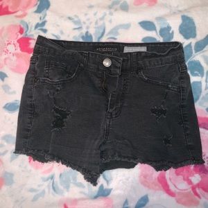 Aeropostale High Waist Jean Shorts